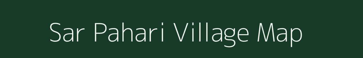 Sar Pahari village map in West Bengal