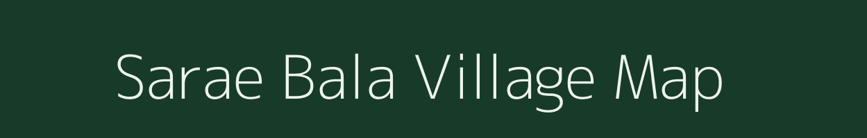 Sarae Bala village map in Bihar