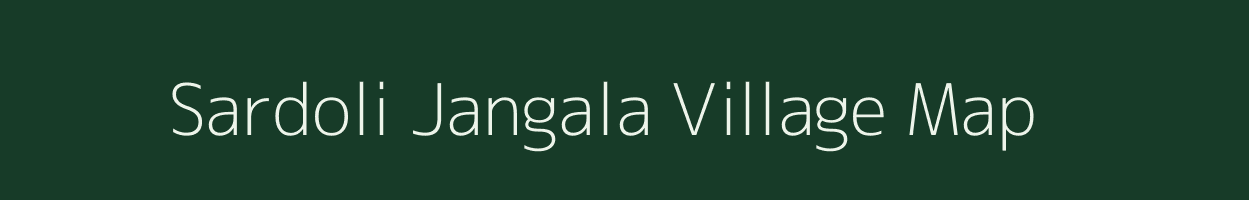 Sardoli Jangala village map in Odisha
