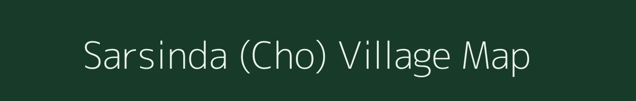 Sarsinda (Cho) village map in Gujarat