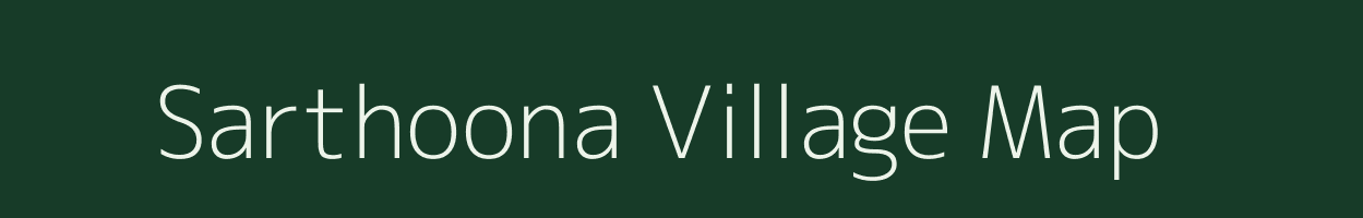 Sarthoona village map in Rajasthan