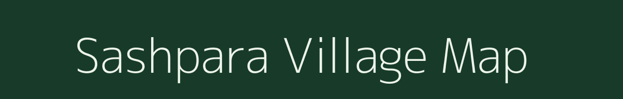 Sashpara village map in West Bengal