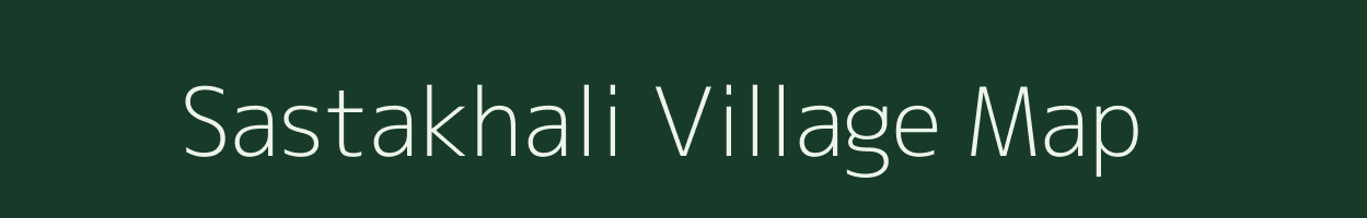 Sastakhali village map in West Bengal