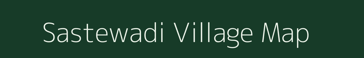 Sastewadi village map in Maharashtra