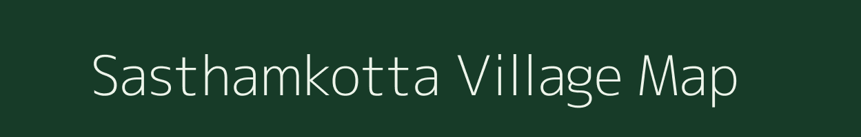 Sasthamkotta village map in Kerala