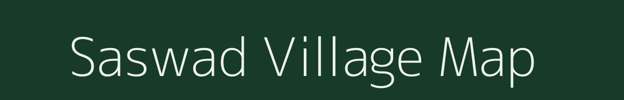 Saswad village map in Maharashtra