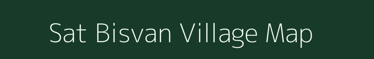 Sat Bisvan village map in Uttar Pradesh