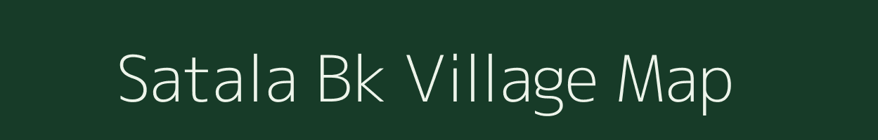 Satala Bk village map in Maharashtra