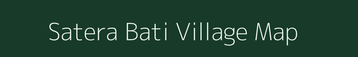 Satera Bati village map in West Bengal