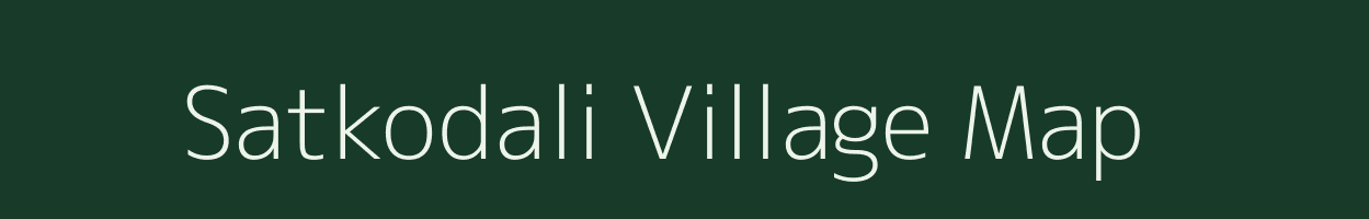 Satkodali village map in West Bengal