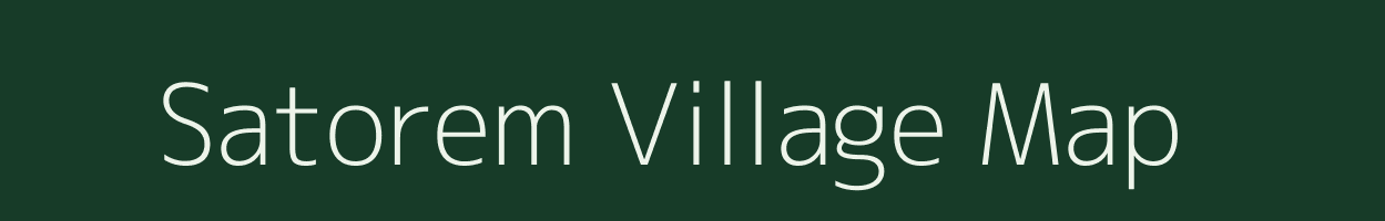 Satorem village map in Goa