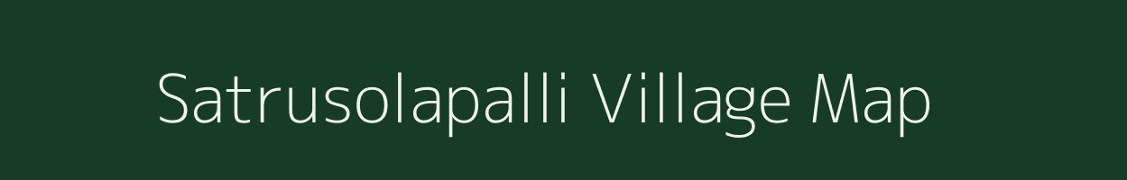 Satrusolapalli village map in Odisha
