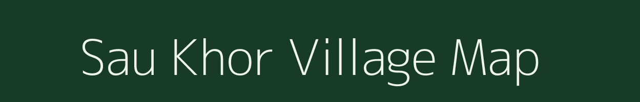 Sau Khor village map in Uttar Pradesh