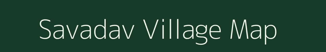 Savadav village map in Maharashtra