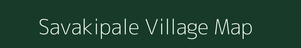 Savakipale village map in Maharashtra