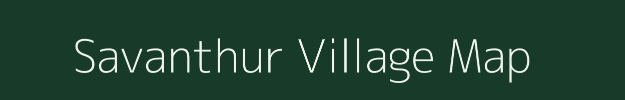 Savanthur village map in Karnataka