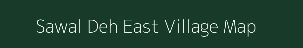 Sawal Deh East village map in Uttarakhand