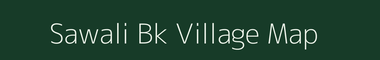 Sawali Bk village map in Maharashtra