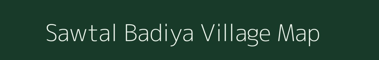 Sawtal Badiya village map in Jharkhand