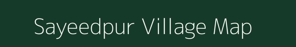 Sayeedpur village map in Madhya Pradesh