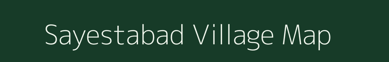 Sayestabad village map in West Bengal