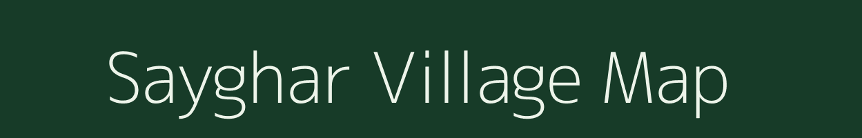 Sayghar village map in Maharashtra