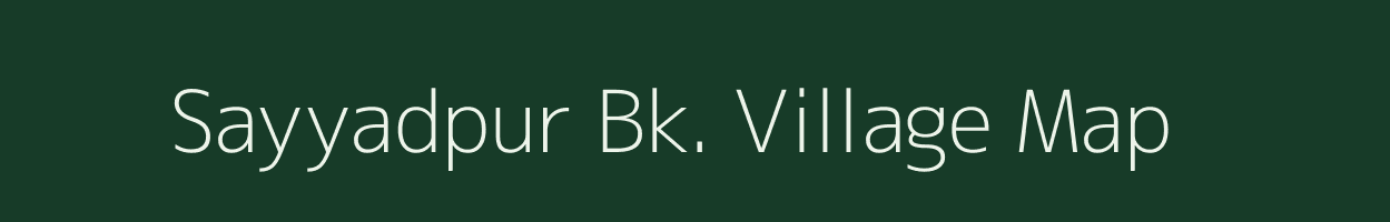 Sayyadpur Bk. village map in Maharashtra