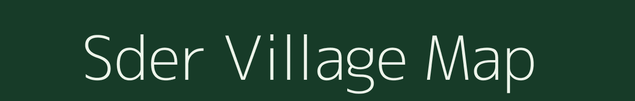 Sder village map in Meghalaya