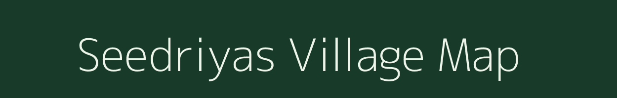 Seedriyas village map in Rajasthan