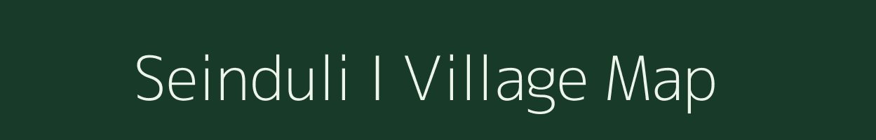 Seinduli I village map in Meghalaya