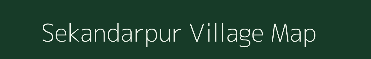 Sekandarpur village map in West Bengal