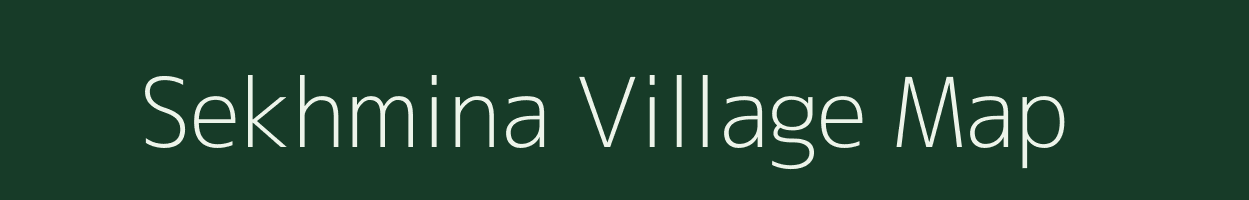 Sekhmina village map in West Bengal