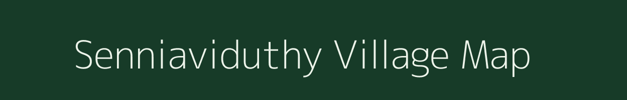 Senniaviduthy village map in Tamil Nadu