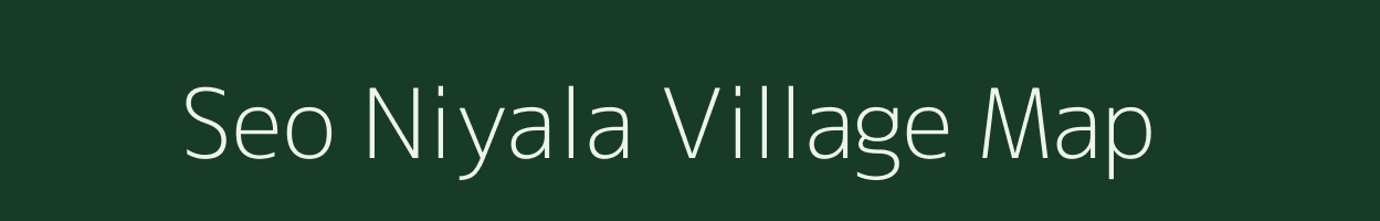 Seo Niyala village map in Rajasthan