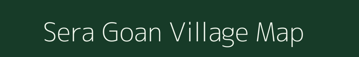 Sera Goan village map in Uttarakhand