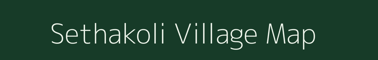 Sethakoli village map in Uttar Pradesh