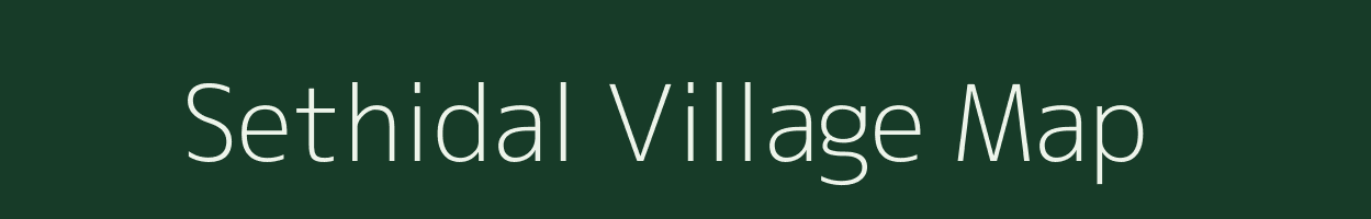 Sethidal village map in Tamil Nadu