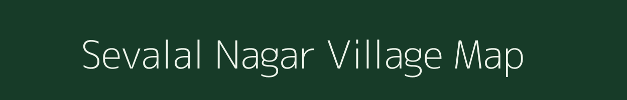 Sevalal Nagar village map in Karnataka