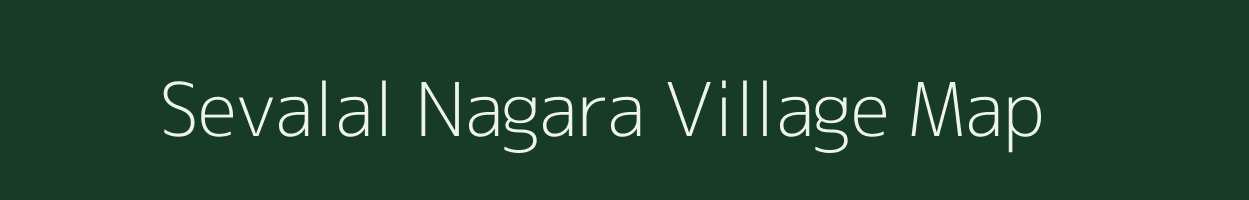 Sevalal Nagara village map in Karnataka