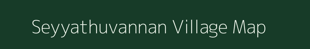 Seyyathuvannan village map in Tamil Nadu