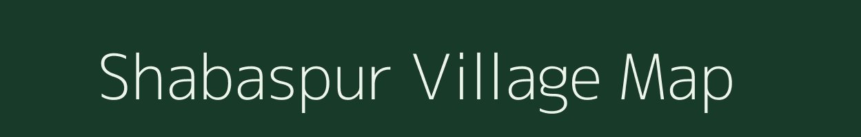 Shabaspur village map in Maharashtra