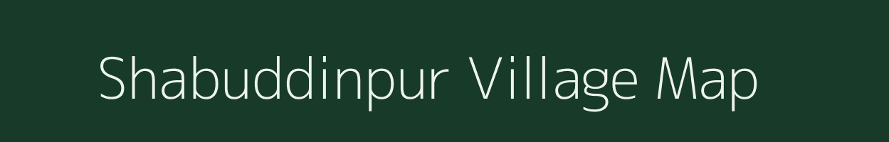 Shabuddinpur village map in Uttar Pradesh