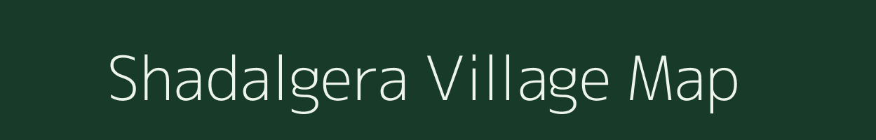 Shadalgera village map in Karnataka