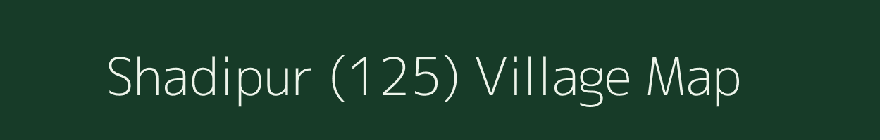 Shadipur (125) village map in Haryana