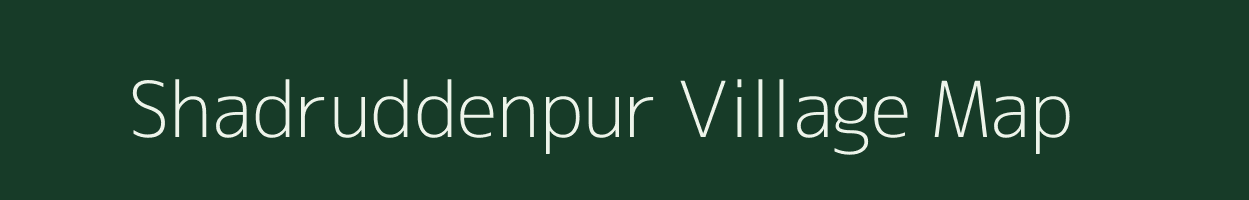 Shadruddenpur village map in Uttar Pradesh