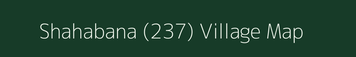 Shahabana (237) village map in Punjab