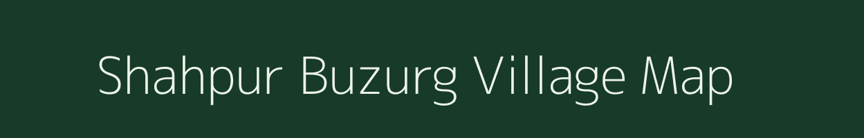 Shahpur Buzurg village map in Bihar