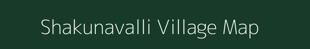 Shakunavalli village map in Karnataka