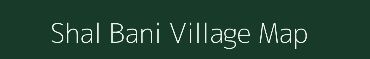 Shal Bani village map in West Bengal