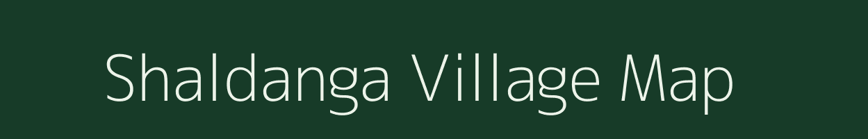 Shaldanga village map in West Bengal